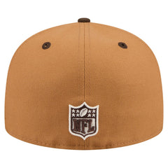 Two-Tone Walnut 59FIFTY Fitted Hat - New England Patriots Hats