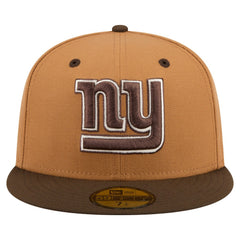 Two-Tone Walnut 59FIFTY Fitted Hat - New York Giants Hats