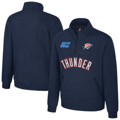 Oklahoma City Thunder Stadium Essentials Unisex First Team Trainer Quarter-Zip Pullover