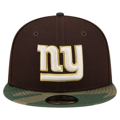 Adult Burnt Wood Camo 9FIFTY Snapback Hat - New York Giants Hats
