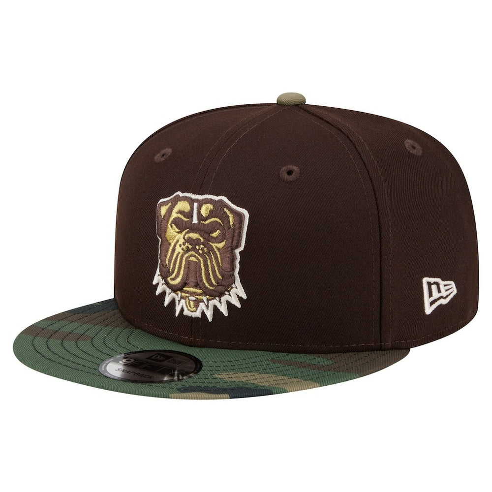 Adult Burnt Wood Camo 9FIFTY Snapback Hat - Cleveland Browns Hats