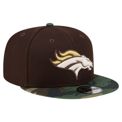 Adult Burnt Wood Camo 9FIFTY Snapback Hat - Denver Broncos Hats