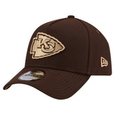 Burnt Wood A-Frame 9FORTY Adjustable Hat - Kansas City Chiefs Hats