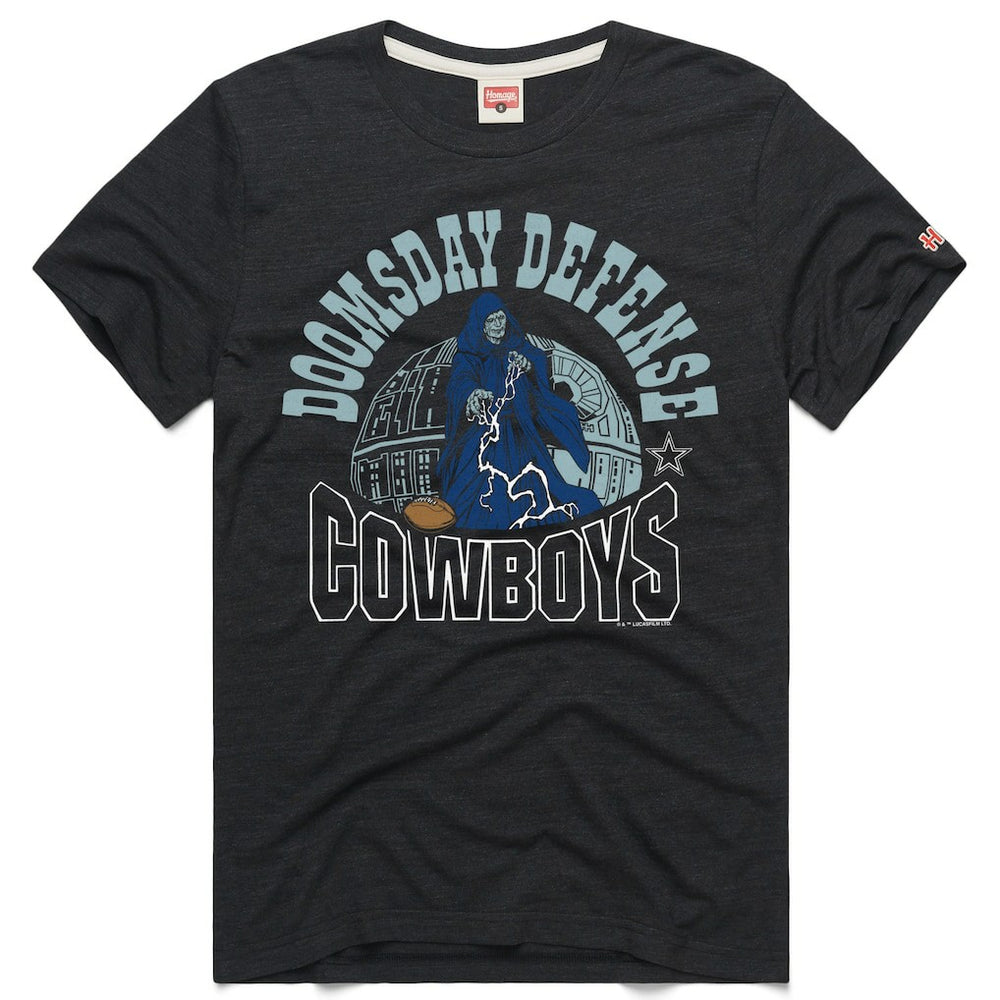 Homage Unisex Star Wars x NFL Tri-Blend T-Shirt - Dallas Cowboys T-shirts