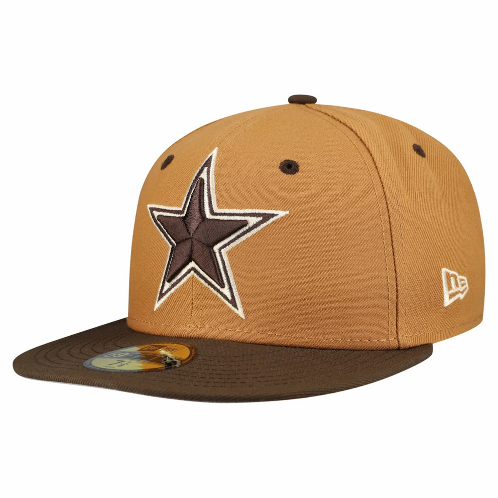 Two-Tone Walnut 59FIFTY Fitted Hat - Dallas Cowboys Hats