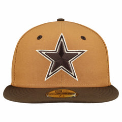 Two-Tone Walnut 59FIFTY Fitted Hat - Dallas Cowboys Hats