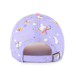 Lavender Tampa Bay Rays '47 Girls Youth Unicorn Clean Up Adjustable Hat