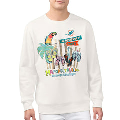 Margaritaville Gameday Party Fleece Sweatshirt - Miami Dolphins Sweatshirts