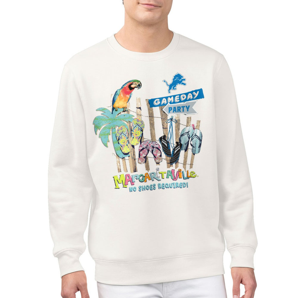 Margaritaville Gameday Party Fleece Sweatshirt - Detroit Lions Sweatshirts