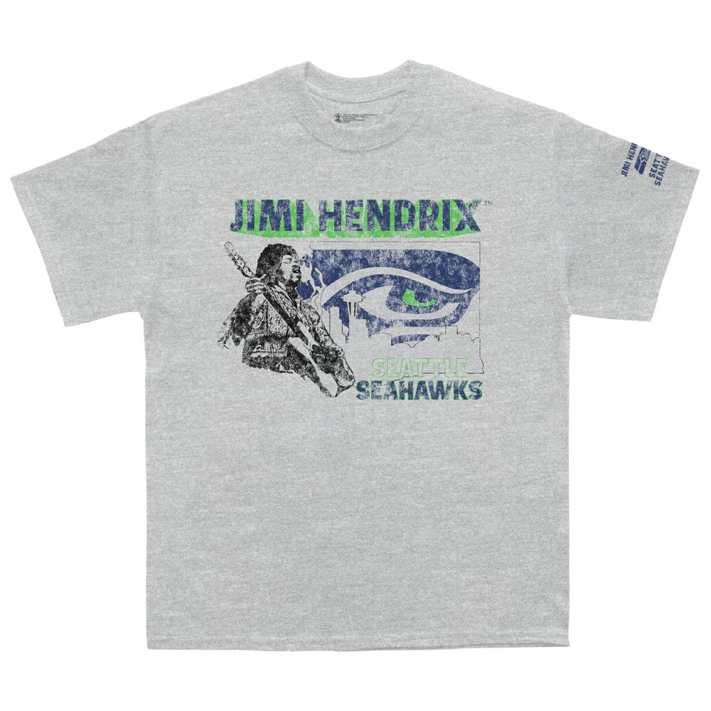 Ceremony of Roses Jimi Hendrix Vintage Athletic T-Shirt - Seattle Seahawks T-shirts