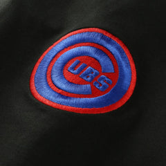 Black Chicago Cubs New Era Puerto Rico Country Flag T-Shirt