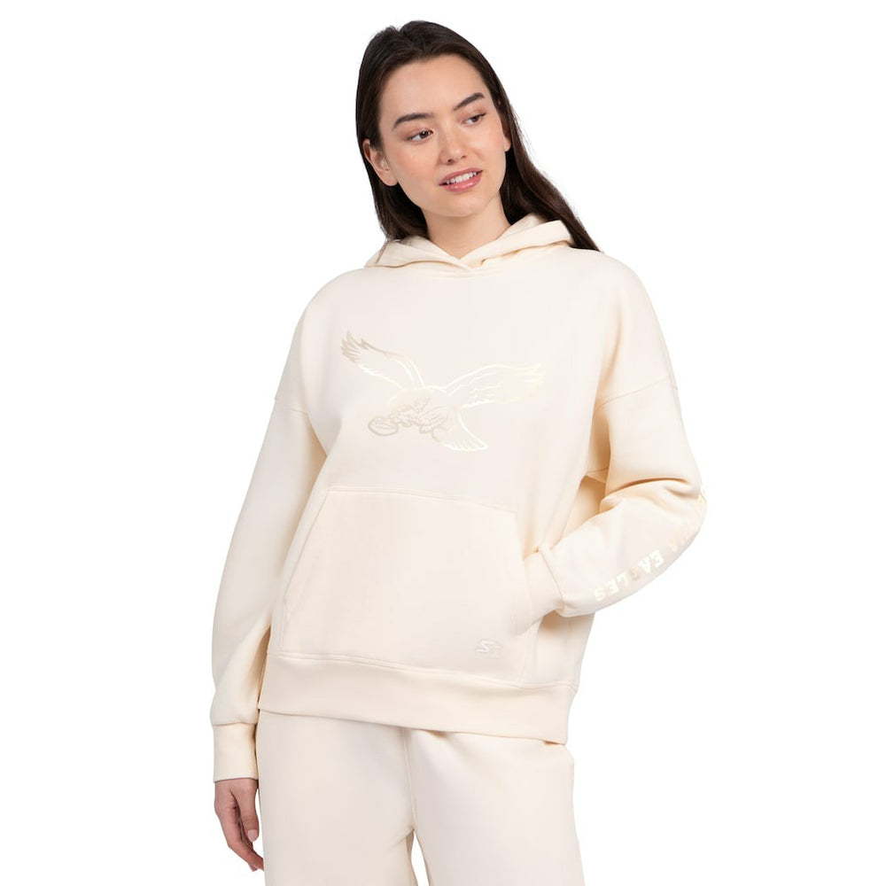 Starter Women's Pastel Relaxed Travel Hoodie - Philadelphia Eagles Hoodies