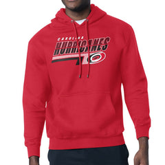 NHL Carolina Hurricanes Starter Logo Push Fleece Hoodie