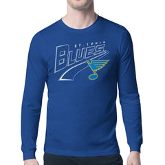 NHL St. Louis Blues Starter Modern Tailsweep Long Sleeve T-Shirt