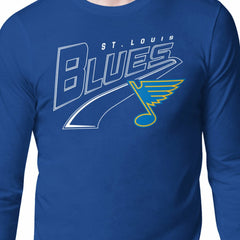 NHL St. Louis Blues Starter Modern Tailsweep Long Sleeve T-Shirt