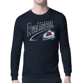 NHL Colorado Avalanche Starter Modern Tailsweep Long Sleeve T-Shirt
