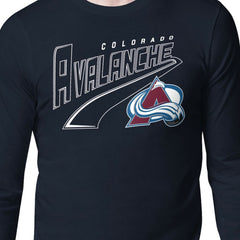 NHL Colorado Avalanche Starter Modern Tailsweep Long Sleeve T-Shirt