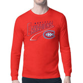 NHL Montreal Canadiens Starter Modern Tailsweep Long Sleeve T-Shirt