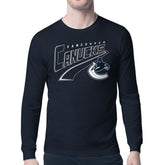 NHL Vancouver Canucks Starter Modern Tailsweep Long Sleeve T-Shirt