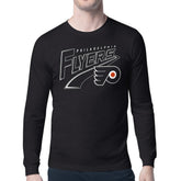 NHL Philadelphia Flyers Starter Modern Tailsweep Long Sleeve T-Shirt