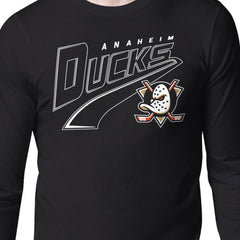 NHL Anaheim Ducks Starter Modern Tailsweep Long Sleeve T-Shirt