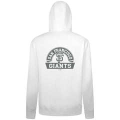 White San Francisco Giants Levelwear Podium Banner Arch Full-Zip Hoodie