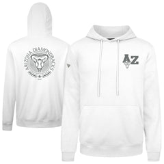 White Arizona Diamondbacks Levelwear Podium Valiant Hoodie