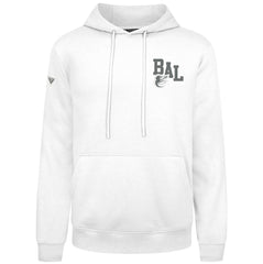 White Baltimore Orioles Levelwear Podium Grain Hoodie
