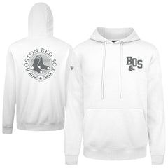 White Boston Red Sox Levelwear Podium Grain Hoodie