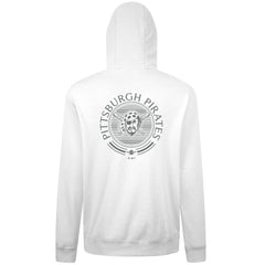 White Pittsburgh Pirates Levelwear Podium Grain Hoodie