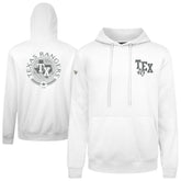 White Texas Rangers Levelwear Podium Grain Hoodie