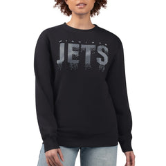 NHL Winnipeg Jets G-III 4Her by Carl Banks Women's Metallic Drop Printed Fleece Sweatshirt