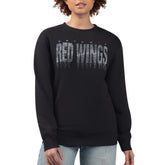 NHL Detroit Red Wings G-III 4Her by Carl Banks Women's Metallic Drop Printed Fleece Sweatshirt