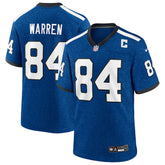 Tyler Warren Alternate 2 Indiana Nights Game Jersey - Indianapolis Colts Jerseys