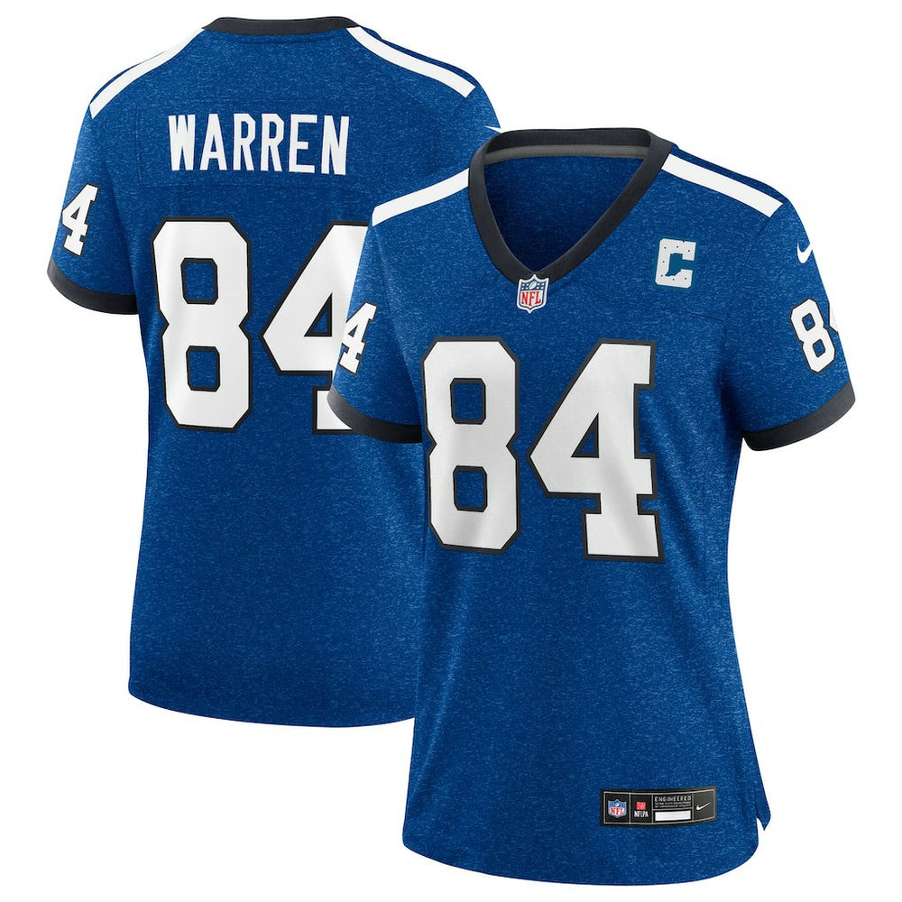 Tyler Warren Women's Alternate 2 Indiana Nights Game Jersey - Indianapolis Colts Jerseys