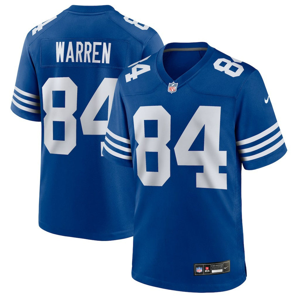 Tyler Warren Alternate Game Jersey - Indianapolis Colts Jerseys