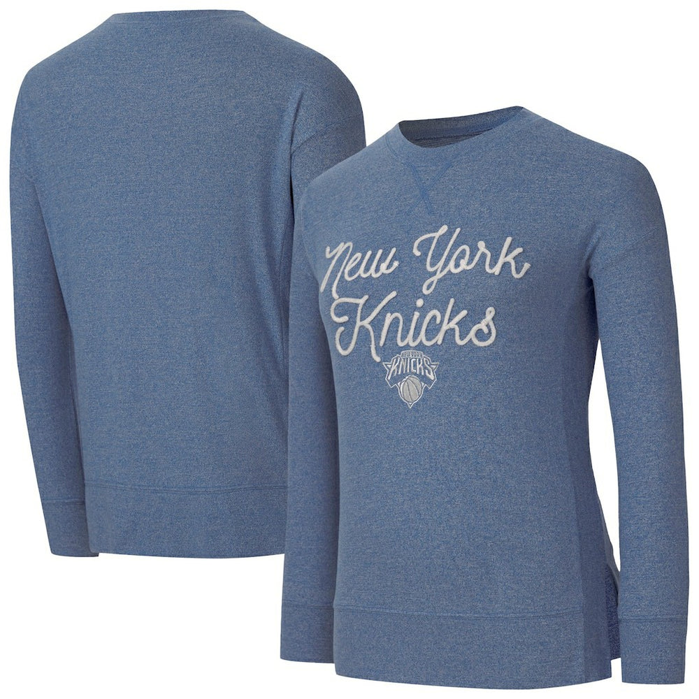 New York Knicks Concepts Sport Women's Rigor Long Sleeve Jersey T-Shirt