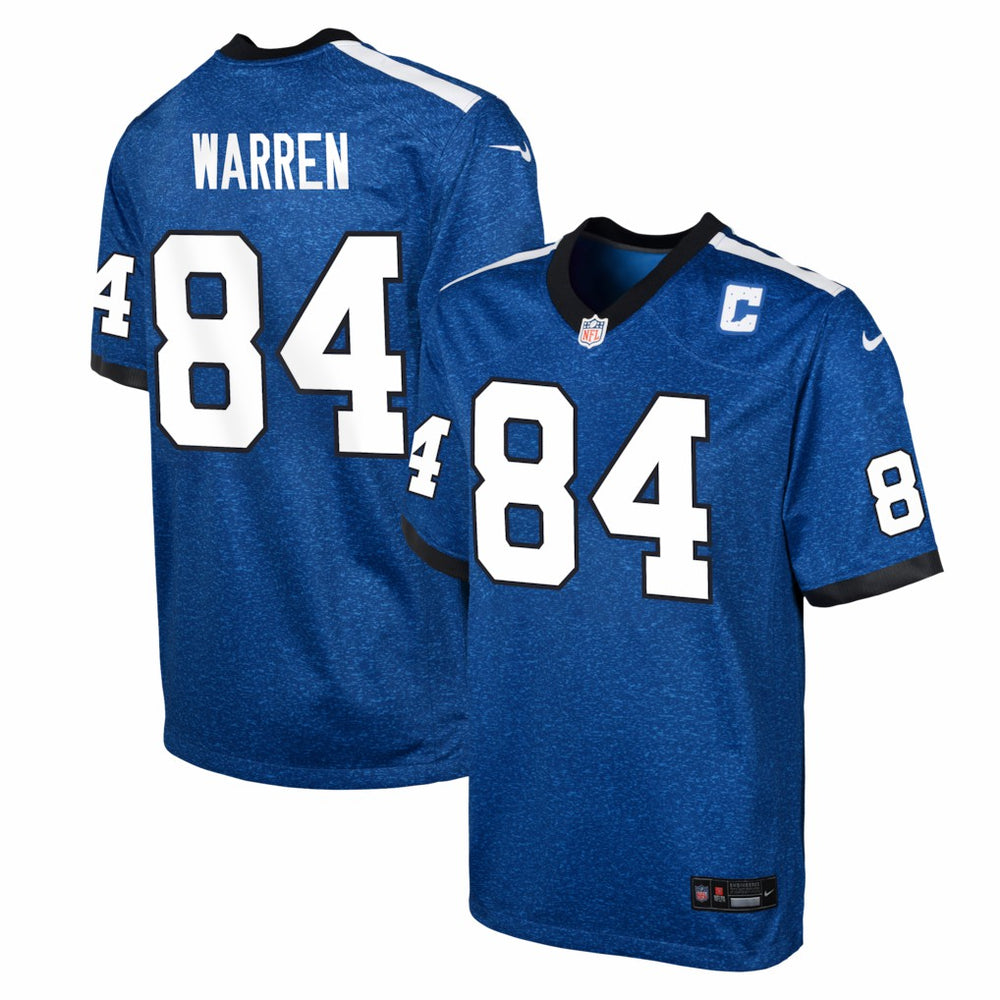 Tyler Warren Youth Alternate 2 Game Jersey - Indianapolis Colts Jerseys