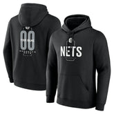 Brooklyn Nets Center Court Name & Number Custom Hoodie