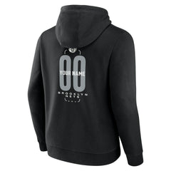 Brooklyn Nets Center Court Name & Number Custom Hoodie