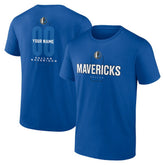 Dallas Mavericks Center Court Name & Number Custom T-Shirt sale