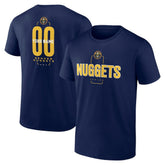 Denver Nuggets Center Court Name & Number Custom T-Shirt sale