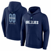 Memphis Grizzlies Center Court Name & Number Custom Hoodie