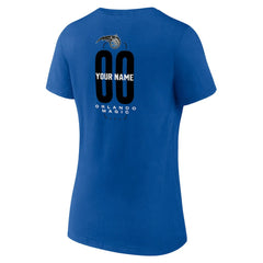 Orlando Magic Women's Center Court Name & Number Custom V-Neck T-Shirt