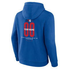 Philadelphia 76ers Center Court Name & Number Custom Hoodie