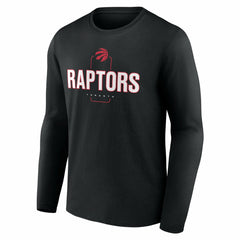 Toronto Raptors Center Court Name & Number Custom Long Sleeve T-Shirt
