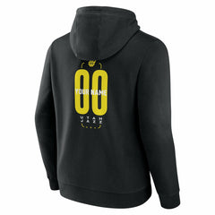 Utah Jazz Center Court Name & Number Custom Hoodie