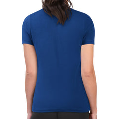 Detroit Pistons G-III 4Her by Carl Banks Women's Super-Slim Lightweight Pinstripe Circle Graphic T-Shirt sale