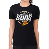 Phoenix Suns G-III 4Her by Carl Banks Women's Super-Slim Lightweight Pinstripe Circle Graphic T-Shirt