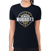 Denver Nuggets G-III 4Her by Carl Banks Women's Super-Slim Lightweight Pinstripe Circle Graphic T-Shirt sale